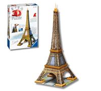 Ravensburger - Puzzle 3D Adultos Torre Eiffel | Puzzles 3D para Adultos Y Niños De 10 Años O Más | Maquetas para Montar De 224 Piezas | Regalos Niños 10 Años O Más