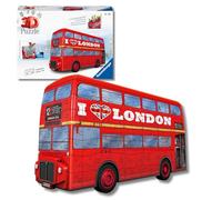 Ravensburger Puzzle 3D Autobús de Londres – 216 piezas – Para adultos y niños desde 8 años