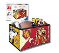 Ravensburger - Puzzle 3D Caja Harry Potter 216 Piezas, +8 años | Puzzle 3D Caja Harry Potter de 216 piezas, maqueta para montar para niños +8 años, ideal como idea de regalo.