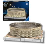 Ravensburger - Puzzle 3D Adultos Iconics: Coliseo Led | Puzzles 3D para Adultos Y Niños De 8 Años O Más | Maquetas para Montar De 216 Piezas | Regalos Niños 8 Años O Más