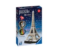 RAVENSBURGER Puzzle 3D con luz LED (Torre Eiffel)