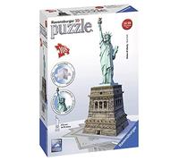 Ravensburger - Puzzle 3D, diseño Estatua de la Libertad (12584 5) 108 Piezas
