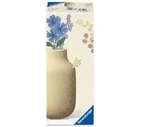 Ravensburger - Puzzle 3D Florero: Butter-Yellow, Puzzles 3D para Niños de 10 Años O Más, Maquetas para Montar, Jarrón Flores de 11,20 x 18,70 cm, Regalo Original