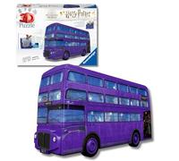 Ravensburger Puzzle 3D Harry Potter Autobús Noctambulo – 216 piezas – Adultos y niños 8+