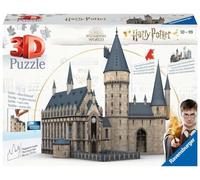 Ravensburger - Puzzle 3D: Harry Potter El Gran Salón del Castillo de Hogwarts, 630 Piezas, Maquetas para Montar, Puzzle 3D Niños, Regalo Niños 10 Años o Más