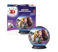 Ravensburger - Puzzle 3D K-Pop Demon Hunters | Puzzleball 72 Piezas | Puzzles 3D para Niños y Niñas de 6 Años O Más | Maquetas para Montar Sin Pegamento