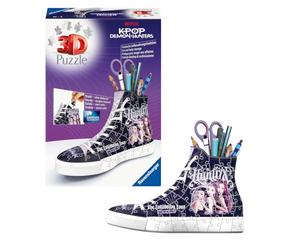 Ravensburger - Puzzle 3D K-Pop Demon Hunters | Sneaker 112 Piezas | Puzzles 3D para Niños y Niñas de 8 Años O Más | Maquetas para Montar Sin Pegamento