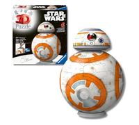 Ravensburger - Puzzle 3D: BB8 Star Wars, 99 Piezas, Maquetas para Montar, Puzzle 3D Niños, Regalo Niños 8 Años o Más