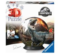 Ravensburger - Puzzle 3D Niños Bola De Jurassic World | Puzzles 3D para Niños De 6 Años O Más | Maquetas para Montar De 73 Piezas | Regalo Niño 6 Años O Más