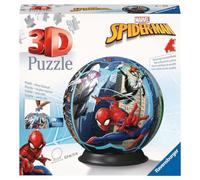 Ravensburger - Puzzle 3D Niños Bola De Marvel: Spiderman | Puzzles 3D para Niños De 6 Años O Más | Maquetas para Montar De 73 Piezas | Regalo Niño 6 Años O Más