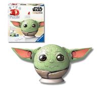Ravensburger - Puzzle 3D Niños Bola De Star Wars: Grogu con Orejas | Puzzles 3D para Niños De 6 Años O Más | Maquetas para Montar De 72 Piezas | Regalo Niño 6 Años O Más