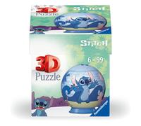 Ravensburger - Puzzle 3D Niños Disney Stich | Puzzles 3D para Niños De 6 Años O Más | Maquetas para Montar De 55 Piezas | Regalo Niño 6 Años O Más