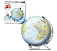 Ravensburger - Puzzle 3D Niños Globo Terráqueo | Puzzles 3D para Niños De 10 Años O Más | Maquetas para Montar De 540 Piezas | Regalo Niño 10 Años O Más