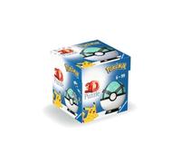 Ravensburger - Puzzle 3d Niños Pokemon Net Ball | Puzzles 3d Para Niños De 6 Años O Más | Maquetas Para Montar De 55 Piezas | Regalo Niño 6 Años O Más