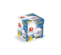 Puzzle 3D Pokemon Pokeballs Modelo Sana Ball