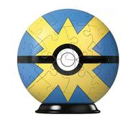 Ravensburger - Puzzle 3d Niños Pokemon Pokeball Bola Rápida | Puzzles 3d Para Niños De 6 Años O Más | Maquetas Para Montar De 55 Piezas | Regalo Niño 6 Años O Más