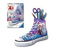 Ravensburger - Puzzle 3D Niños Portalápices Disney Frozen Sneakers | Puzzles 3D para Niños De 8 Años O Más | Maquetas para Montar De 108 Piezas | Regalo Niño 8 Años O Más