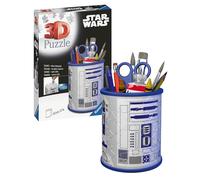 Ravensburger - Puzzle 3D Niños Portalápices Star Wars Puzzles 3D para Niños De