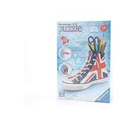 Ravensburger Puzzle 3D Portapapeles Zapatilla Edición Union Jack 108 Pz