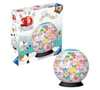Ravensburger - Puzzle 3D Squishmallows 72 Piezas, +6 años