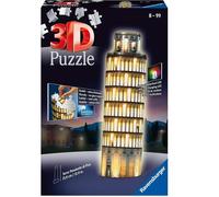 Ravensburger Puzzle 3D Torre De Pisa Edición Nocturna Con Luz