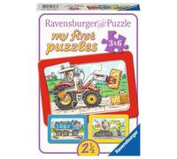 Ravensburger Puzzle 3x6 mezzi lavoro - Juguetes Juegos de Sociedad y Puzzles