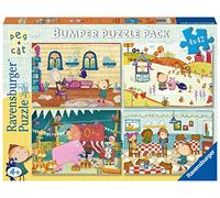 Ravensburger - Puzzle 4 in 1, Peg + Cat (06996), Color/Modelo Surtido