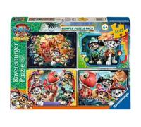 Ravensburger - Puzzle 4 x 42 Piezas: Paw Patrol 3 Dino Movie, Puzzle Niños 4 Años O Más, Rompecabezas Niños, 36 x 26 cm, Regalo Niño 4 Años, Regalo Original