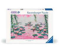 Ravensburger - Puzzle 4000 Piezas Nenúfares Rosas, Puzzle Adultos 138x92 cm | Puzzle 4000 piezas, formato 138x92 cm, para adultos, ideal como regalo original y para disfrutar del montaje.