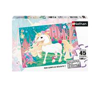 Nathan- Puzzle 45 pièces Jolie Licorne Puzle Infantil, Color (Ravensburger 4005556864560)