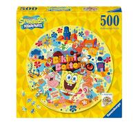 Ravensburger - Puzzle 500 Piezas Bob Esponja | Puzzle 500 Piezas Adultos | Rompecabezas Adultos Y Niños De 14 Años O Más | Regalos para Niños 14 Años O Más | Mide 52x52cm