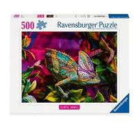 Ravensburger - Puzzle 500 piezas Colorful Animals - Camaleón