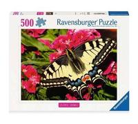 Ravensburger - Puzzle 500 piezas Colorful Animals - Mariposa
