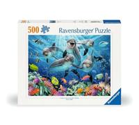 Ravensburger - Puzzle 500 piezas Delfines - 49 x 36 cm - Para 14+ años