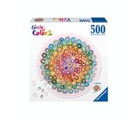 Ravensburger - Puzzle: Donuts, Puzzle 500 Piezas, Puzzles para Adultos y Niños, Puzzle Redondo, Rompecabezas Adultos, Puzzle 500 Piezas Adultos y Niños, Pegamento Puzzle para enmarcar Puzzles