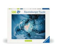 Ravensburger - Puzzle 500 Piezas En El Ojo del Glaciar | Puzzle 500 Piezas Adultos | Rompecabezas Adultos Y Niños De 14 Años O Más | Regalos para Niños 14 Años O Más | Mide 49x36cm