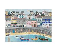 Ravensburger Puzzle Puerto Costero 1000 piezas 70x50 cm – para toda la familia