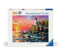 Ravensburger 12000217 - Faro al Atardecer - Puzzle 500 Piezas - Puzzle Adultos y niños a patir de 12 años