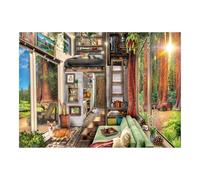 Ravensburger Puzzle 1000 piezas Casita entre Secuoyas 70x50 cm para adultos
