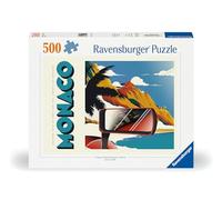 Ravensburger - Puzzle 500 Piezas Formula 1 Mónaco | Puzzle 500 Piezas Adultos | Rompecabezas Adultos Y Niños De 14 Años O Más | Regalos para Niños 14 Años O Más | Mide 49x36cm