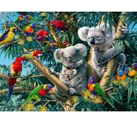 Ravensburger - Puzzle 500 Piezas Koalas En El Árbol | Puzzle 500 Piezas Adultos | Rompecabezas Adultos Y Niños De 14 Años O Más | Regalos para Niños 14 Años O Más | Mide 49x36cm