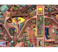 Ravensburger 12000681 - La biblioteca extravagante - puzzle 500 piezas - puzzle