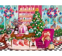 Ravensburger - Puzzle 500 Piezas: La Boutique de Navidad, Puzzle Adultos 49 x 36 cm, Rompecabezas Adultos, para Toda la Familia, Regalo Adulto