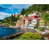 Ravensburger 12000201 - Lago de Como, Italia - puzzle 500 piezas - puzzle adultos y niños a patir de 12 años, puzzle paisaje y naturaleza