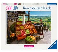 Ravensburger - Puzzle 500 Piezas: Mercado de Frutas y Verduras, Croacia, Puzzle Adultos 49 x 36 cm, Rompecabezas Adultos, para Toda la Familia, Regalo Adulto