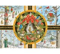 Ravensburger - Puzzle 500 Piezas Pájaros Cantores De Navidad | Puzzle 500 Piezas Adultos | Rompecabezas Adultos Y Niños De 14 Años O Más | Regalos para Niños 14 Años O Más | Mide 52x52cm