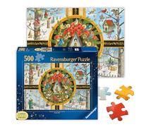 Ravensburger - Puzzle 500 Piezas Pájaros Cantores De Navidad | Puzzle 500 Piezas Adultos | Rompecabezas Adultos Y Niños De 14 Años O Más | Regalos para Niños 14 Años O Más | Mide 52x52cm