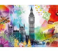 Ravensburger - Puzzle 500 Piezas Postal De Londres | Puzzle 500 Piezas Adultos | Rompecabezas Adultos Y Niños De 14 Años O Más | Regalos para Niños 14 Años O Más | Mide 49x36cm