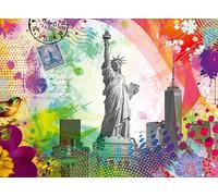 Ravensburger - Puzzle 500 Piezas Postal De New York | Puzzle 500 Piezas Adultos | Rompecabezas Adultos Y Niños De 14 Años O Más | Regalos para Niños 14 Años O Más | Mide 49x36cm
