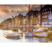 Ravensburger - Puzzle 500 Piezas Puesta De Sol En Copenhague Puzzle 500 Pieza